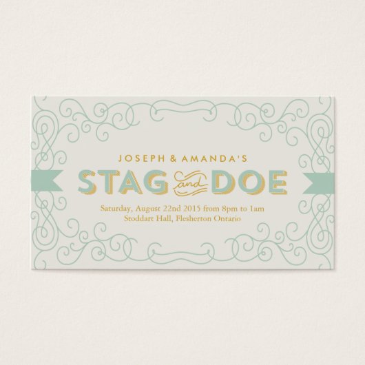 ヴィンテージルックスタグドーイベントチケット (正面)