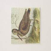 ヴィンテージルックスタンディングバードパズル ジグソーパズル (縦)