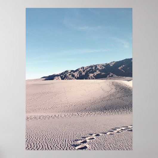 ヴィンテージルックデスバレーサンドデュネス ポスター (正面)