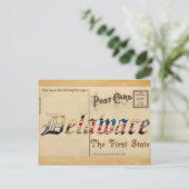 ヴィンテージルックデラウェア古いポストカード ポストカード (スタンド正面)