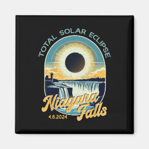ヴィンテージルックトータル太陽のEclipseナイアガラ秋 マグネット