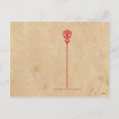 ヴィンテージルックバレンタインポストカード シーズンポストカード (裏面)