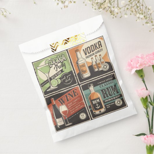 ヴィンテージルックバードリンクタイル フェイバーバッグ (封をした状態)