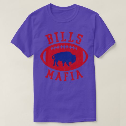ヴィンテージルックビルスマフィア Tシャツ (デザイン正面)