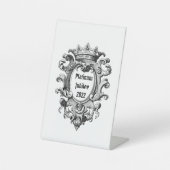 ヴィンテージルックプラチナジュビリー2022 台座サイン (正面)