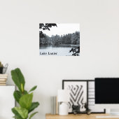 ヴィンテージルックレイクラニエポスター ポスター (ホームオフィス)