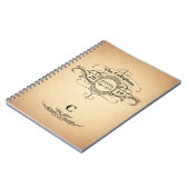 ヴィンテージルックヴァントラベルジャーナル ノートブック (左側)