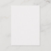 ヴィンテージルック古ファッションドいシンプル結婚詳細 エンクロージャーカード (裏面)