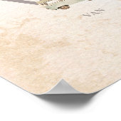 ヴィンテージルック子供部屋アルファベットチャート – 18 x 24 ポスター (角)