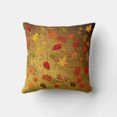 ヴィンテージルック金ゴールド クッション (裏面)