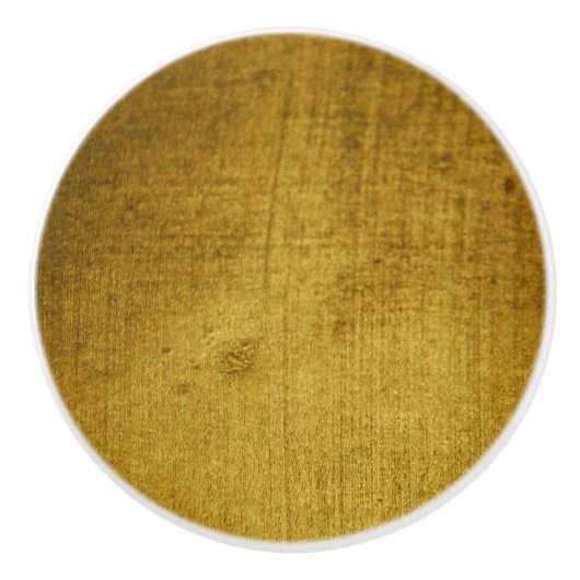 ヴィンテージルック金ゴールド セラミックノブ (正面)