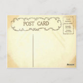 ヴィンテージルック1910フロリダ古いポストカード ポストカード (裏面)