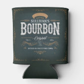 ヴィンテージルックADD NAMEアメリカンバーボンウィスキーバー 缶クーラー (裏面)