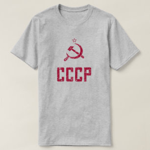 ヴィンテージルックCCCPソ連80のTシャツ Tシャツ