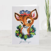 ヴィンテージルドルフとブルーバードの挨拶 シーズンカード (正面)