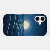 ヴィンテージルナウェーブ iPhone 16ケース (裏面横)