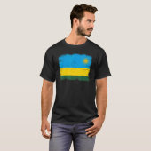 ヴィンテージルワンダ国旗ルワンダ独立記念日 Tシャツ (正面フル)