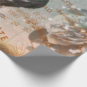 ヴィンテージルースターエフェメラデクページ ラッピングペーパー (角)