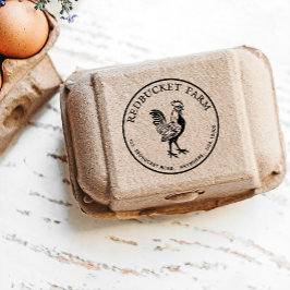 ヴィンテージルースターゴムスタンプ ラバースタンプ