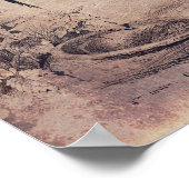 ヴィンテージルースターポスターまたはデコページ紙 ポスター (角)