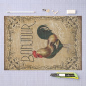 ヴィンテージルーズボンジュールパリデクページ 薄葉紙 (クラフト)