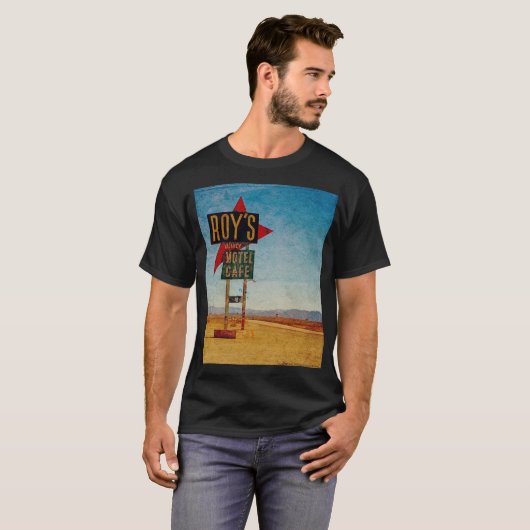 ヴィンテージルート66アメリカ沿道旅行 Tシャツ (正面フル)