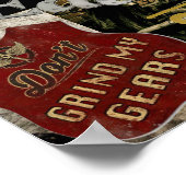 ヴィンテージルート66スピーカー ポスター (角)