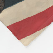 ヴィンテージルート66ポスター フリースブランケット (角)