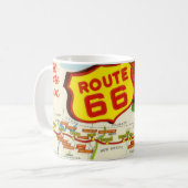 ヴィンテージルート66マグカップ コーヒーマグカップ (正面左)