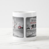 ヴィンテージルート66マザーロードウィンスローアリゾナ ジャンボコーヒーマグカップ (正面)