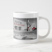 ヴィンテージルート66マザーロードウィンスローアリゾナ ジャンボコーヒーマグカップ (右)