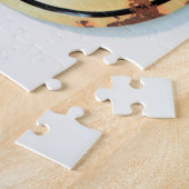 ヴィンテージルート66高速道路標識 ジグソーパズル (側面)