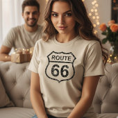 ヴィンテージルート66、旅行USA歴史ハイウェイ Tシャツ