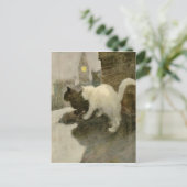 ヴィンテージルーフトップロンドンシティキャッツ 案内ポストカード (スタンド正面)