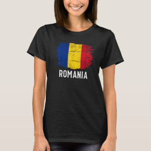 ヴィンテージルーマニア国旗 Tシャツ