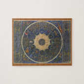 ヴィンテージルーラーズ占星術、アンティークイスラム〔占星術の〕十二宮図 ジグソーパズル (横)