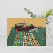 ヴィンテージルーレットテーブルカジノゲーム，賭博チップ (スタンド正面)