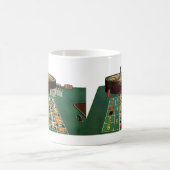 ヴィンテージルーレットテーブルカジノゲーム,賭博チップ コーヒーマグカップ (中央)