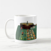 ヴィンテージルーレットテーブルカジノゲーム,賭博チップ コーヒーマグカップ (左)