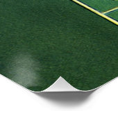 ヴィンテージルーレットテーブルカジノゲーム，賭博チップ ポスター (コーナー)