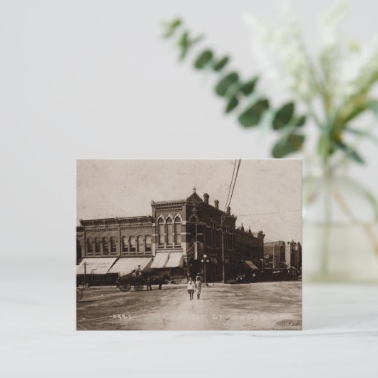 ヴィンテージレアアーリーノースフィールドミネソタビュー ポストカード (スタンド正面)