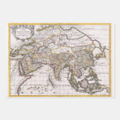 ヴィンテージレアマップニュージーランドアジアアルメニア | ラッピングペーパーシート (正面)