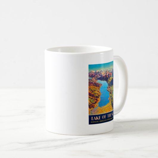 ヴィンテージレイクオブトゥンスイストラベル コーヒーマグカップ (正面右)