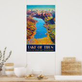 ヴィンテージレイクオブトゥンスイストラベル ポスター (キッチン)