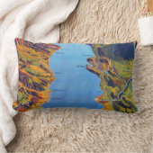 ヴィンテージレイクオブトゥンスイストラベル ランバークッション (ブランケット)