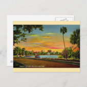 ヴィンテージレイクオーラオーランドフロリダポストカード ポストカード (正面/裏面)