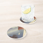 ヴィンテージレイクガルダリヴァトルボレイタリアツーリズム コースター (側面)