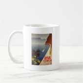 ヴィンテージレイクガルダリヴァトルボレイタリアツーリズム コーヒーマグカップ (左)