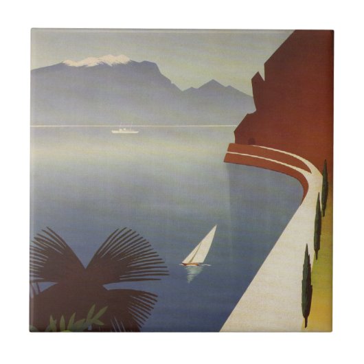 ヴィンテージレイクガルダリヴァトルボレイタリアツーリズム タイル (正面)