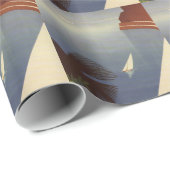 ヴィンテージレイクガルダリヴァトルボレイタリアツーリズム ラッピングペーパー (ロールコーナー)